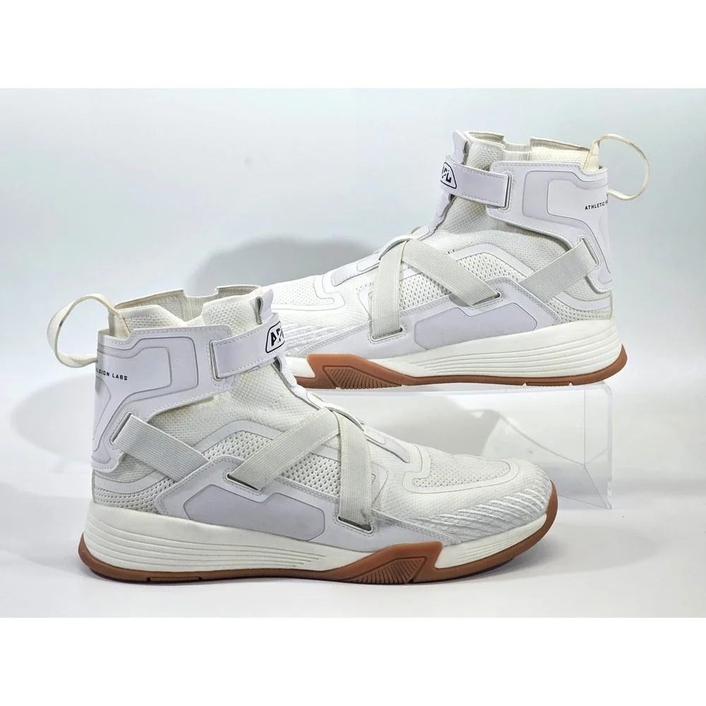 APL 13 SuperFuture Basketball Hi Top Sneaker White Gum Athletic Load Launch EUC‎
